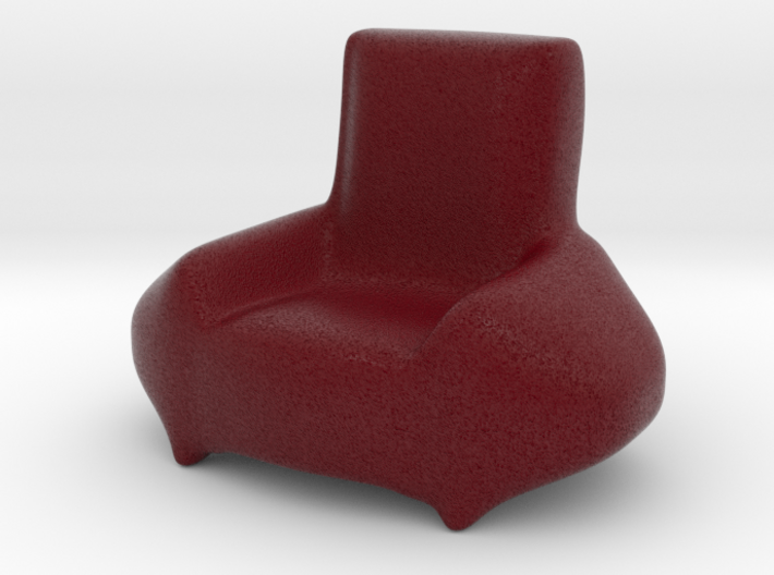 easy chair 'SUV' sandstone 3d printed