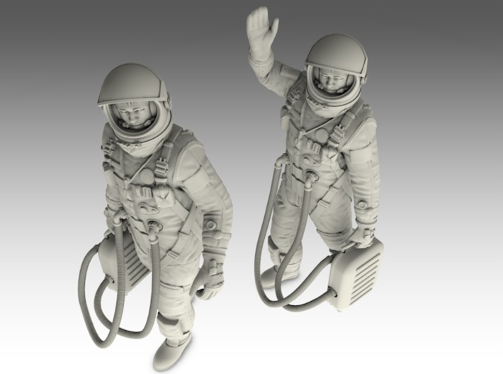 1:6 Gemini Astronaut / Body Nr 2 3d printed 
