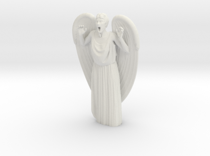 Weeping Angel Attacking 3d printed