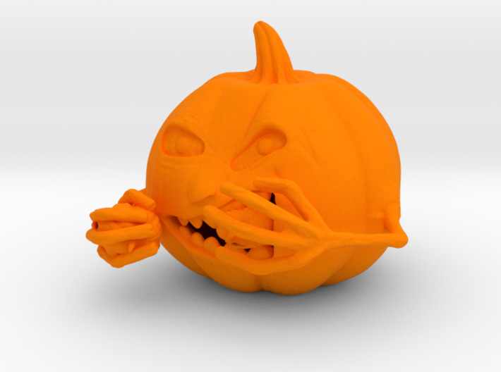Pumpkin Eating 3d printed