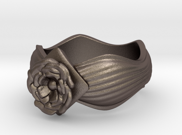 Flower Ring size10 3d printed