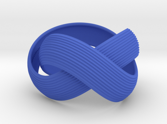Double Swing Grooved Bracelet XL 61 3d printed