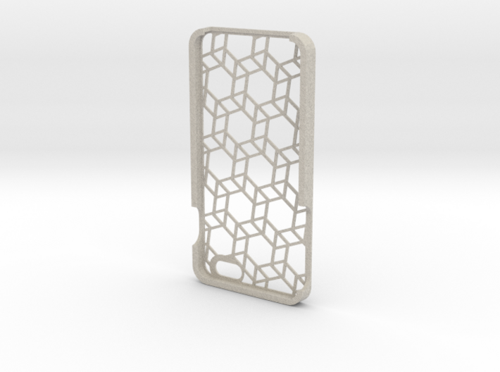iPhone 6 Plus geometric case 3d printed