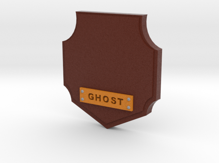 Ghost Hunter Trophy 3d printed