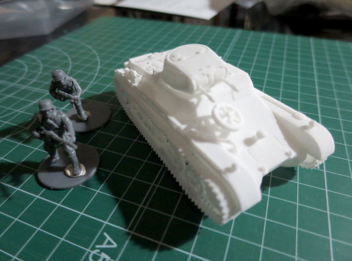 GVLT01148 Sd.kfz 101 ausf.B Panzer IB 1:48 3d printed 