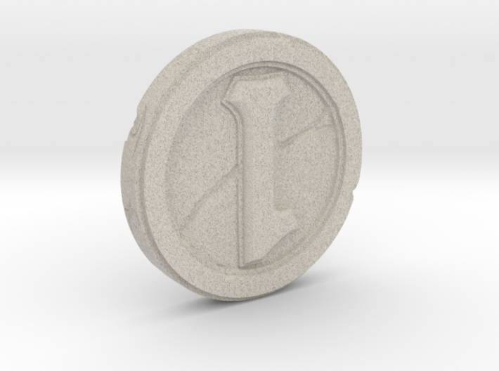 Hearthstone Coin Replica 3d printed