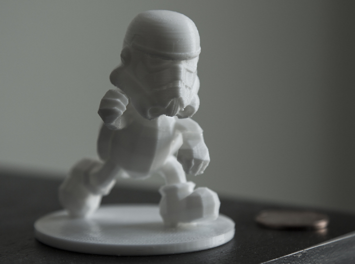 StormTroopa (Stormtrooper + Koopa Troopa Statue) 3d printed 