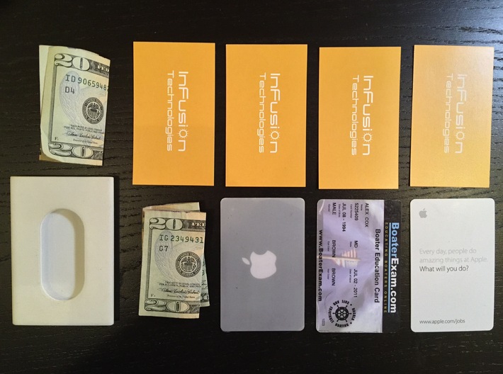 Card Wallet 3d printed 