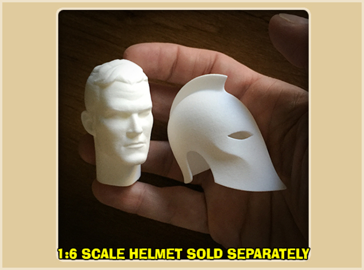 1:6 Scale Dr. Fate Head 3d printed 