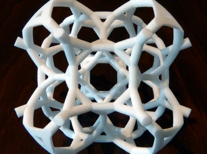 Half of a 48-cell 3d printed