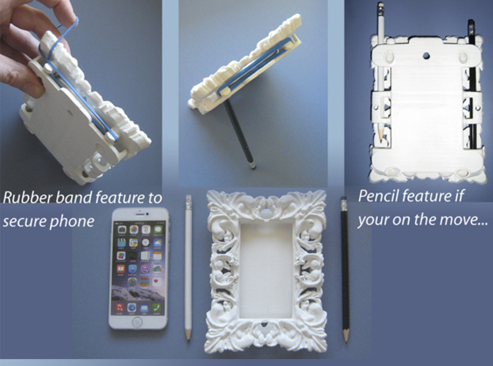Iphone6 Rococo Frame Section 3d printed 