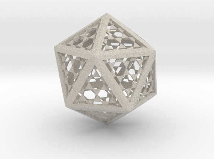 Icosaedro 12x11x13 cms 3d printed