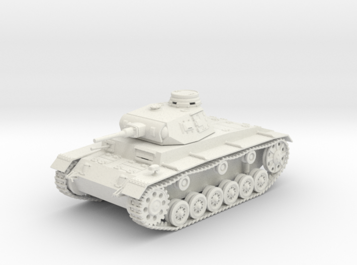 VBA Panzer III (PzKpfw III - SdKfz. 141) ausf.G 3d printed