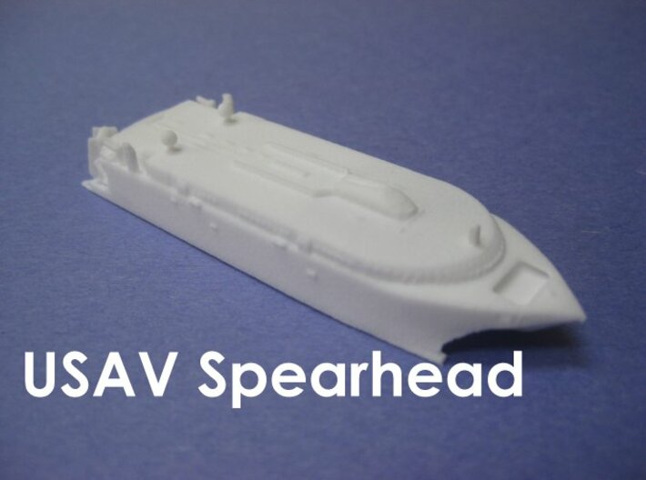 USAV Spearhead TSV1X (1:1200) 3d printed