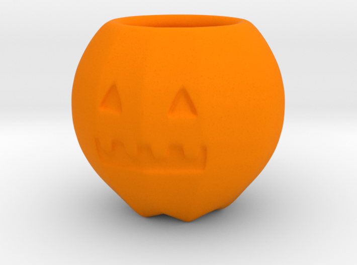 Halloween Pumpkin - Cup 3d printed