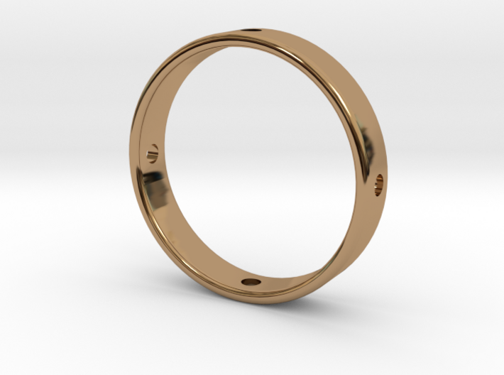 Gyroscope Ring, Middle 3d printed