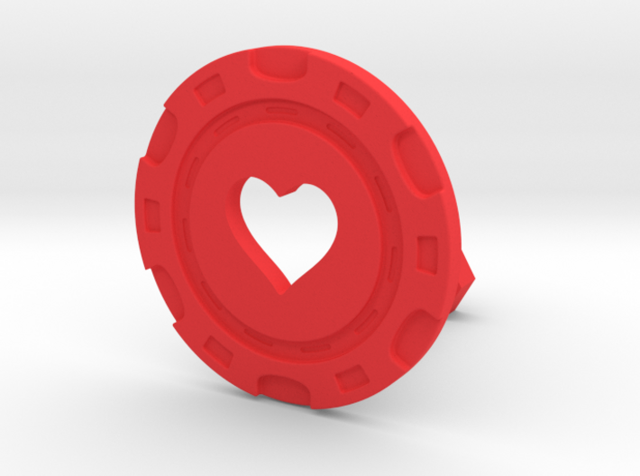 Heart chip 3d printed 