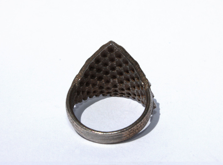 Dragonscales Ring 3d printed 