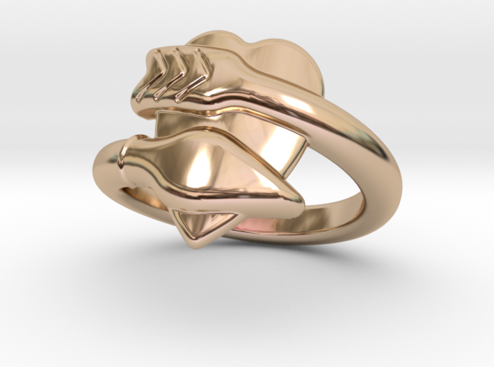 Cupido Ring 21 - Italian Size 21 3d printed