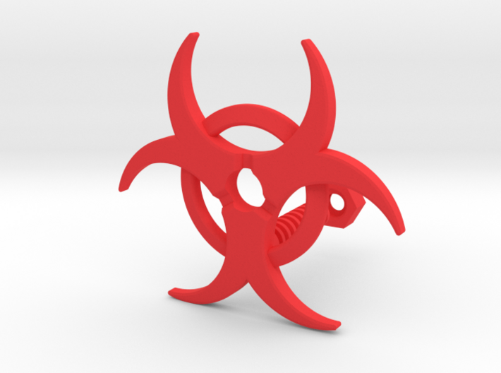 Biohazard Logo 3d printed 