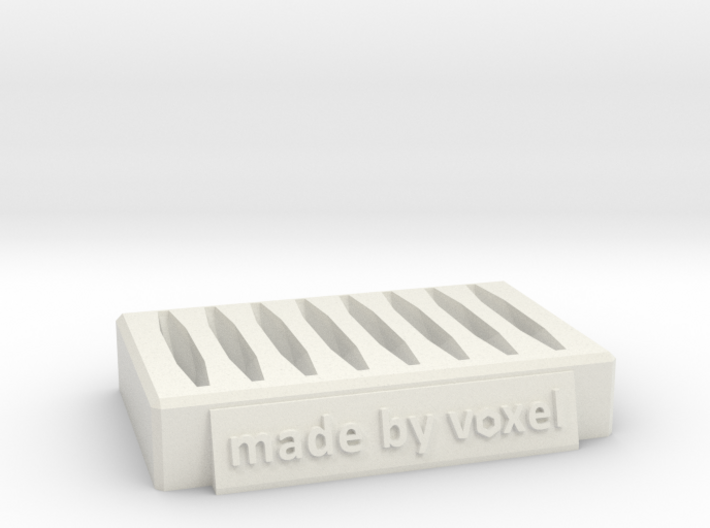 Voxel Material Sample Stand 3d printed 