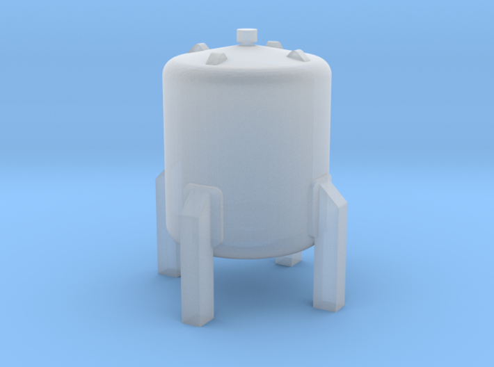 N Scale Small vertical tank 3d printed