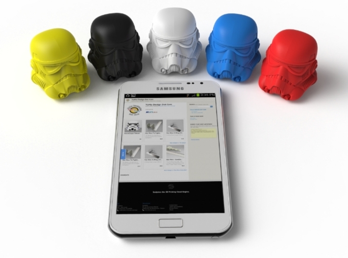 Stormtrooper Helmet (Multicolor) 3d printed