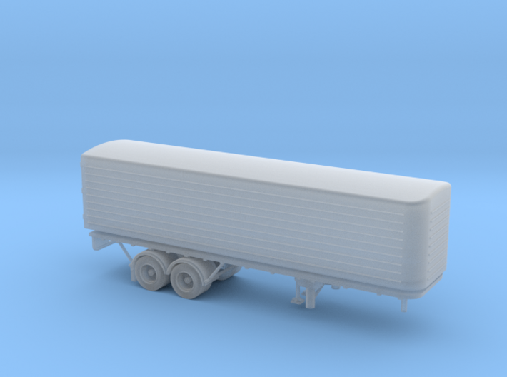 N scale (1:160) DAF Eurotrailer 3d printed