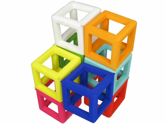 Knot Cube 3d printed 