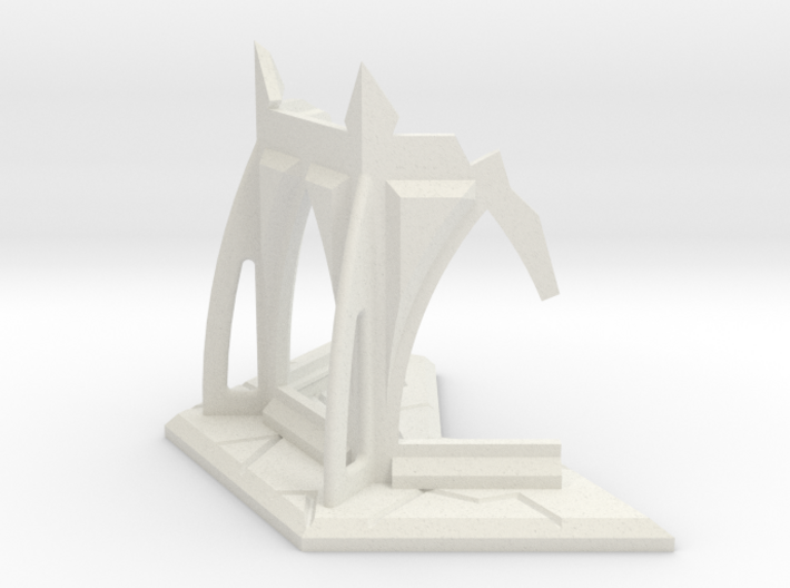 Gothic Temple Ruin 3d printed 