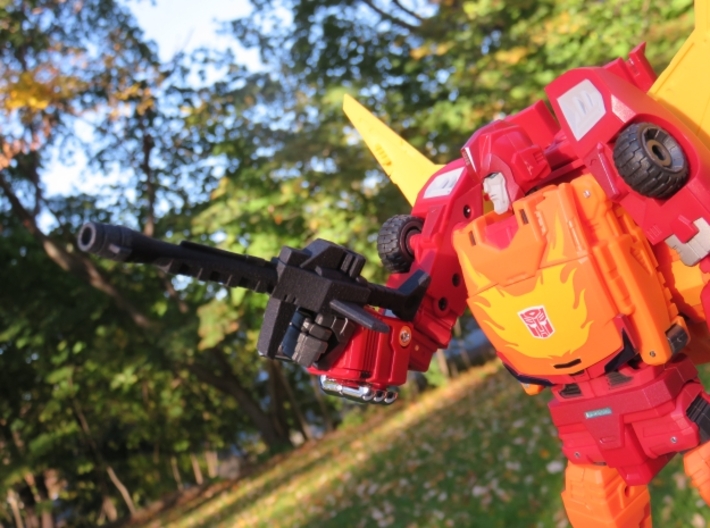 TF DX9 Carry Gun 3d printed 