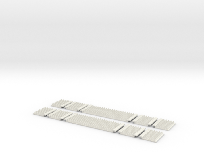 Polymer Anti-trespass Panels (Setrack) 3d printed