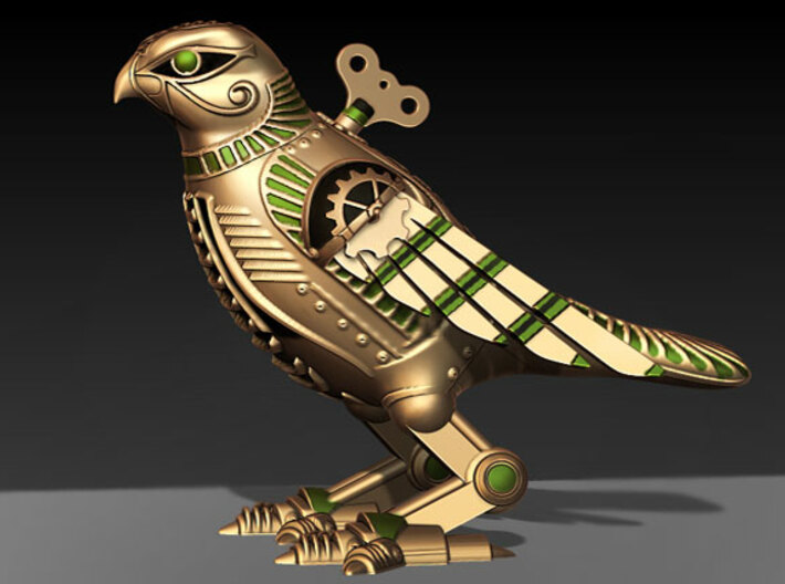 Horus Steampunk Falcon 3d printed 