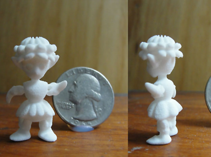 Pine Cone Sprite BJD fairy: super tiny size 3d printed 