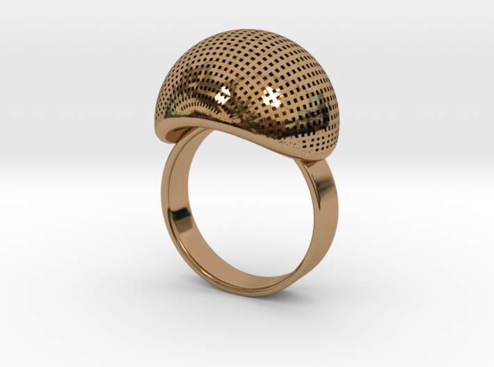 VESICA PISCIS Ring Nº1 3d printed