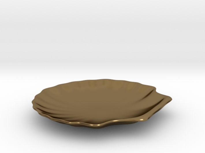 Shell Dish 3d printed