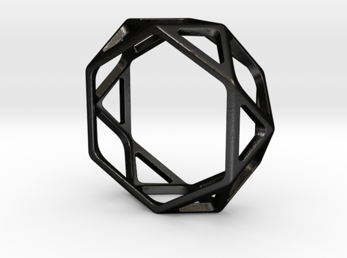 Structural Ring size 11,5 3d printed