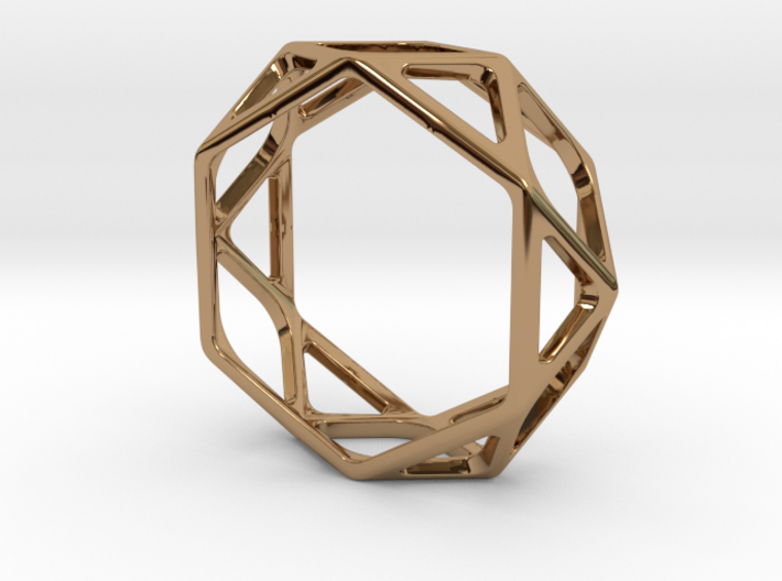 Structural Ring size 12,5 3d printed