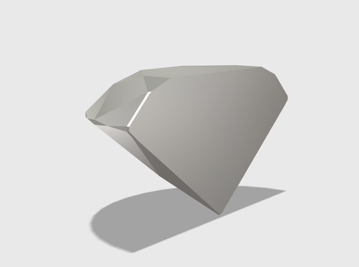Solid Diamond 3d printed Solid