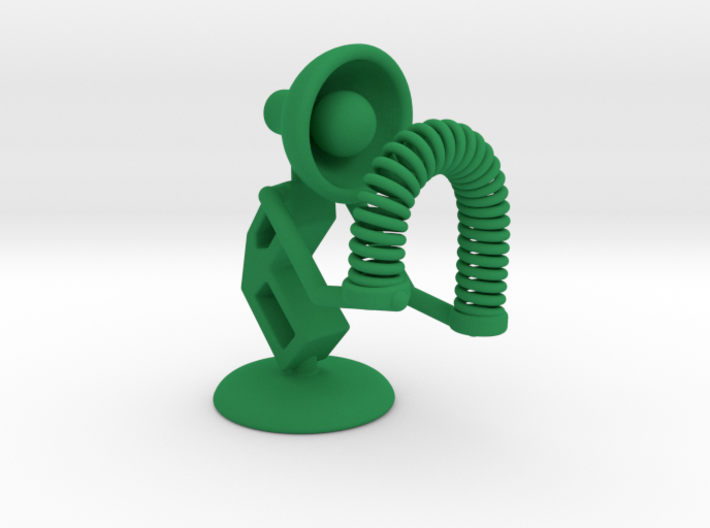 Lala - Playing with &quot;Spring coil toy&quot; - DeskToys 3d printed