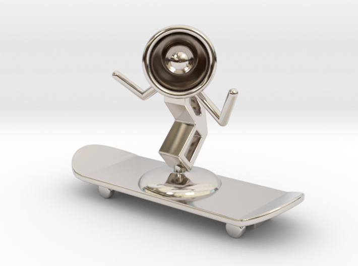Lala - Skating - DeskToys 3d printed
