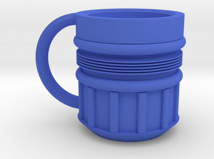 Rocket Mug 3d printed