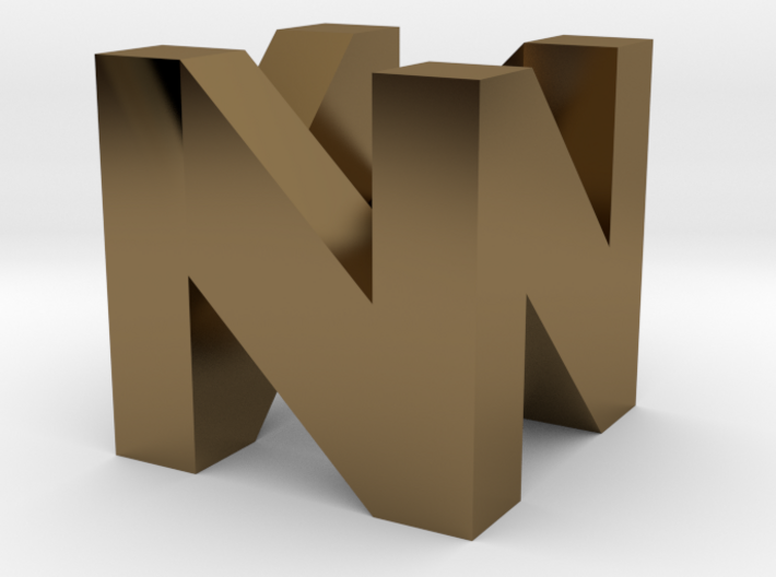 N64 Logo 3d printed