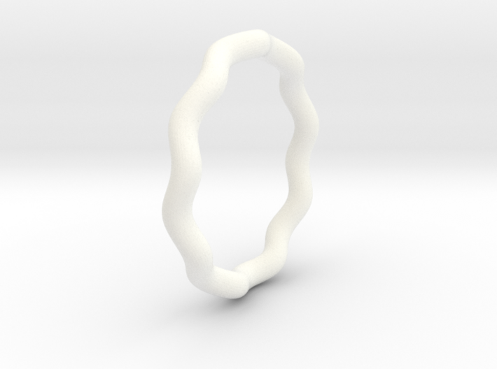 Sine Ring Round 15.6mm 3d printed