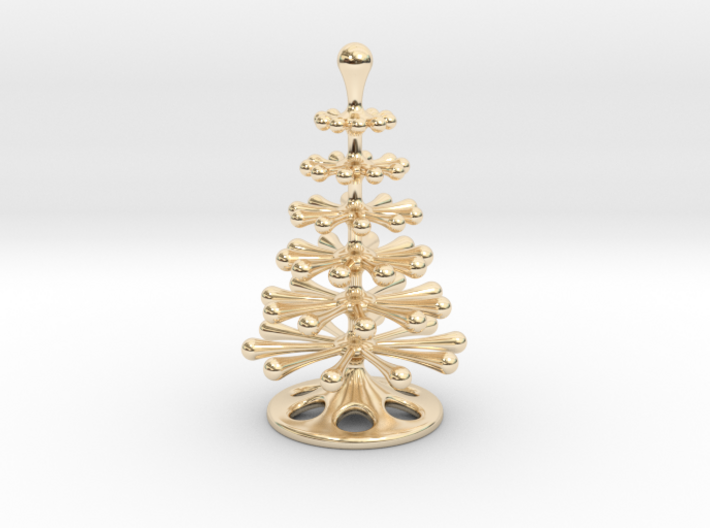 Christmas Tree Place Card 3d printed