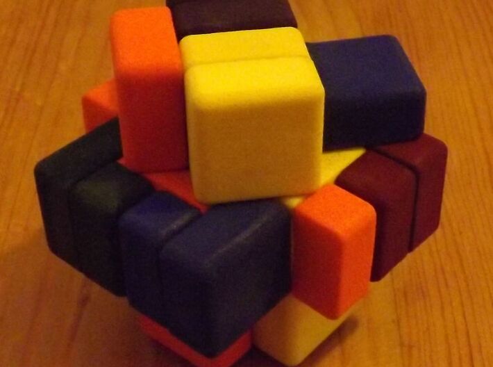 Six Cube 3d printed 