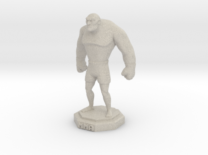 MMA Fighter 3d printed