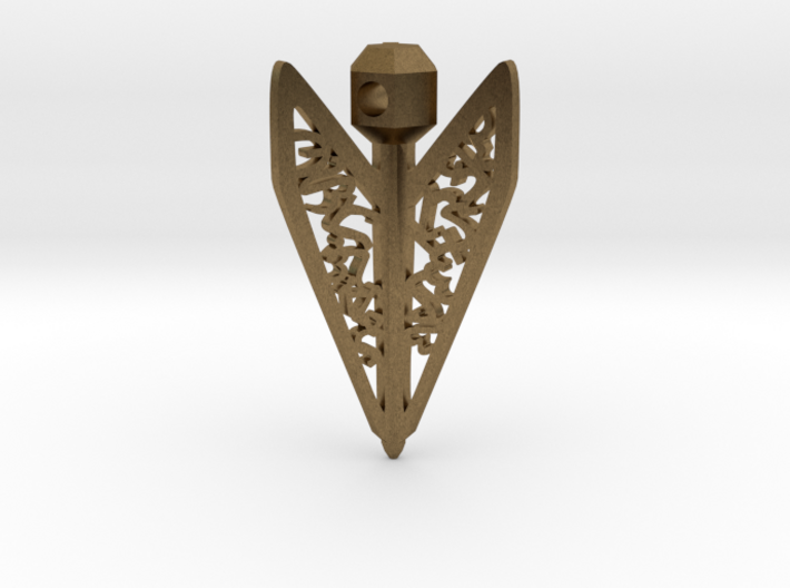 Bagani Artifact Pendant 3d printed