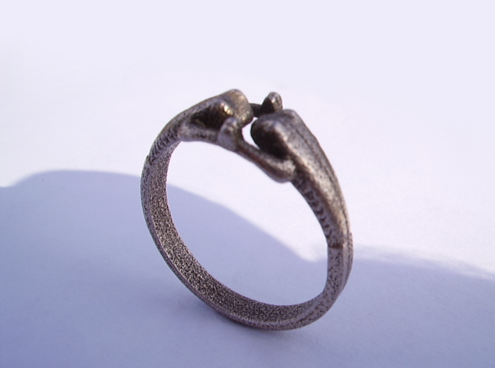 Frogs Ring size 8 3d printed 