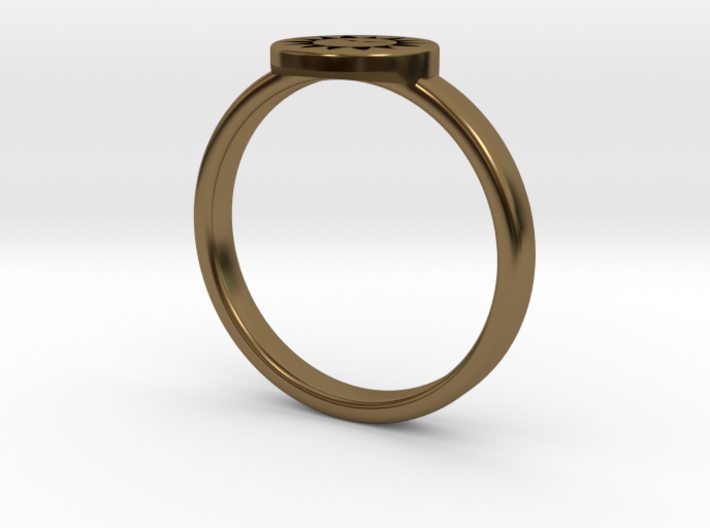 Ring of Everlasting Sun 3d printed 